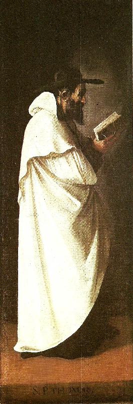 Francisco de Zurbaran st, pedao tomas Norge oil painting art